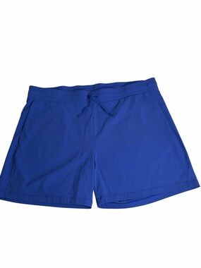 Tuff Athletics Blue Elastic Waist Athletic Shorts, size XXL
